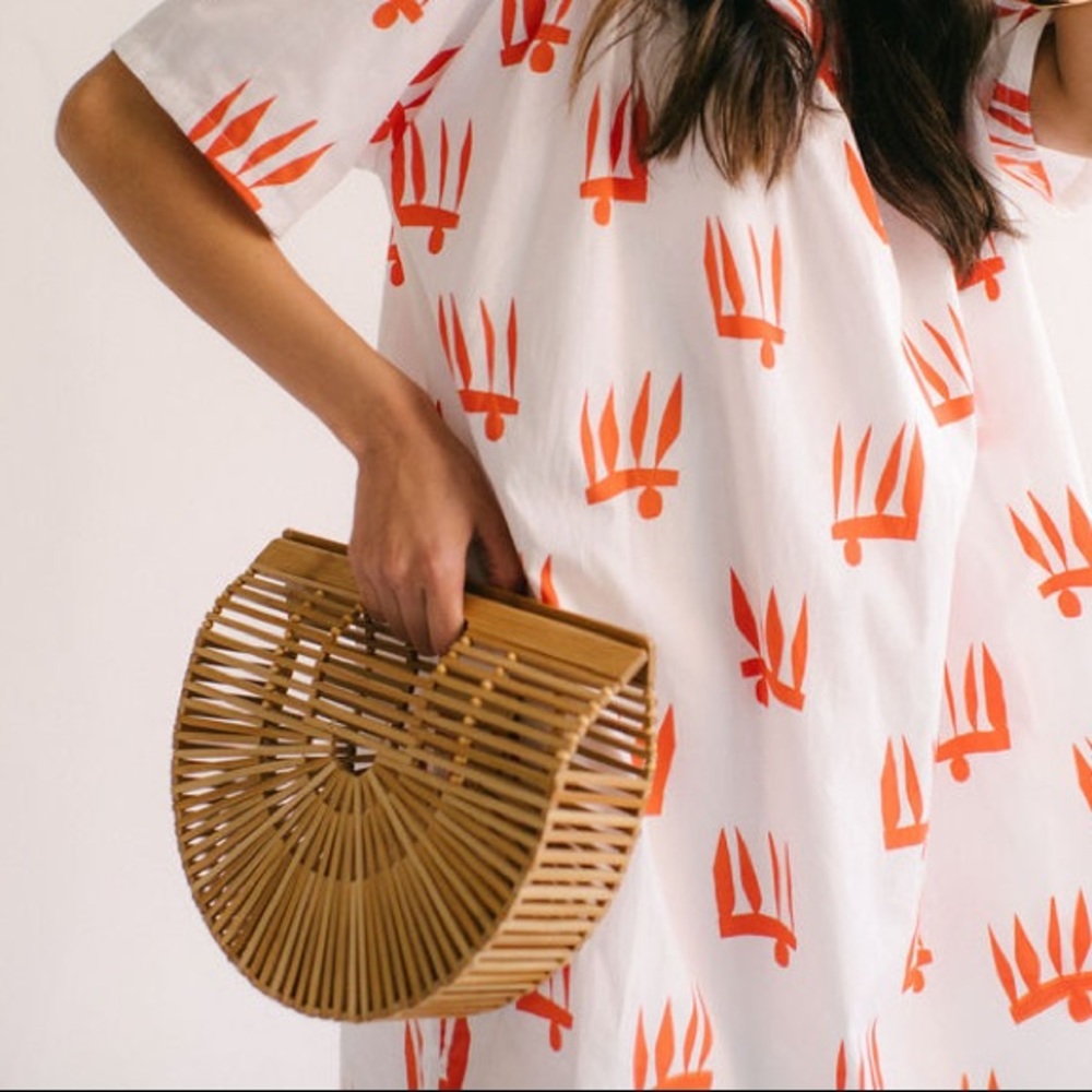 Cult Gaia | Gaia’s ark small top handle | bamboo purse